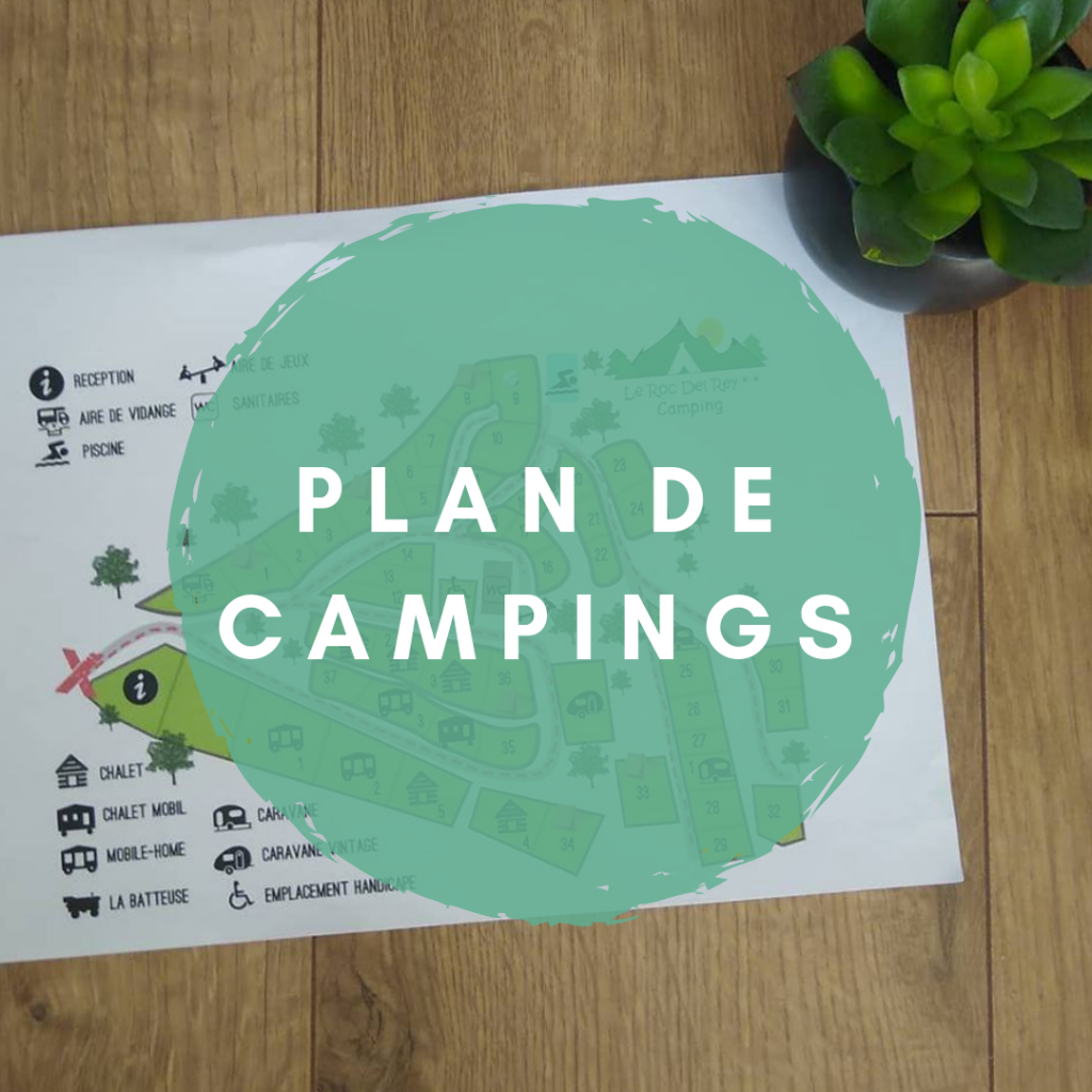 Plan de campings