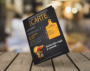 carte de restaurant_mes réalisations