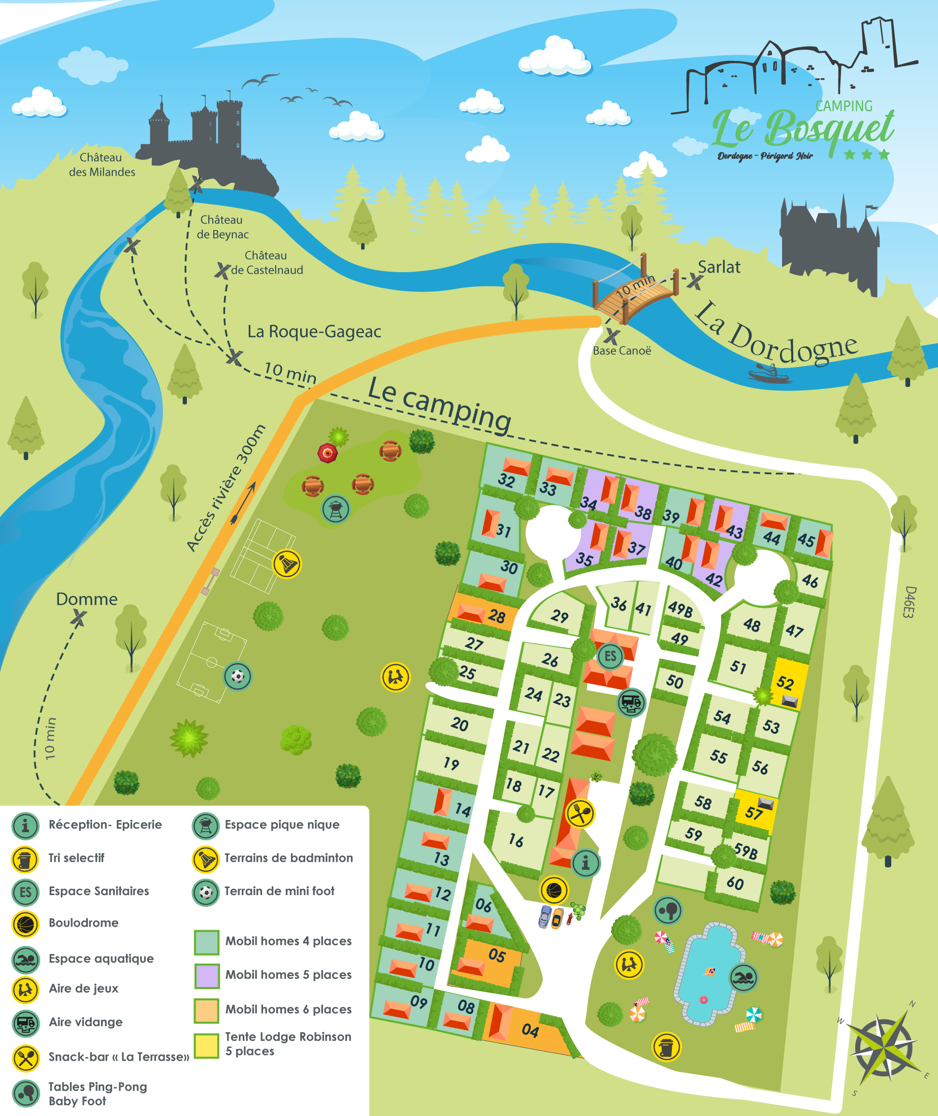 Cr ation De Plan De Camping L Atelier Touristique Agence De 