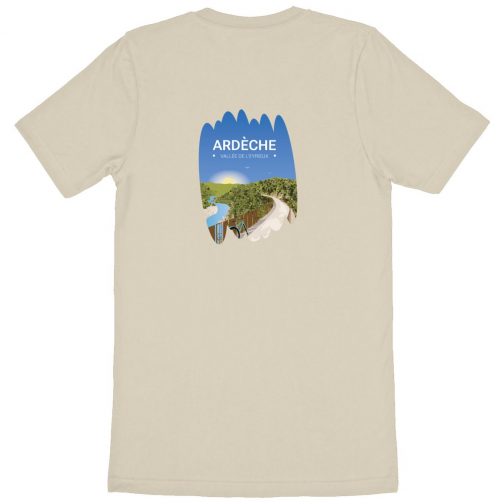 T-shirt Unisexe 100% coton biologique - Vallée de l'Eyrieux Dolce Via