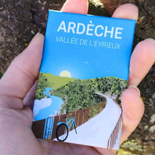 Souvenir Cadeau Ardèche Dolce Via - Magnet Frigo Dolce Via