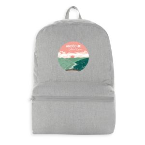 Sac à dos Vallee de l Eyrieux rond rouge