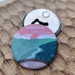 Décapsuleur Ardèche Vallée de l'Eyrieux