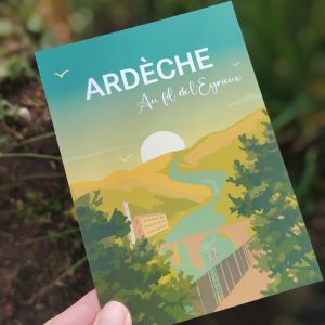 Carte postale Au fil de l'Eyrieux