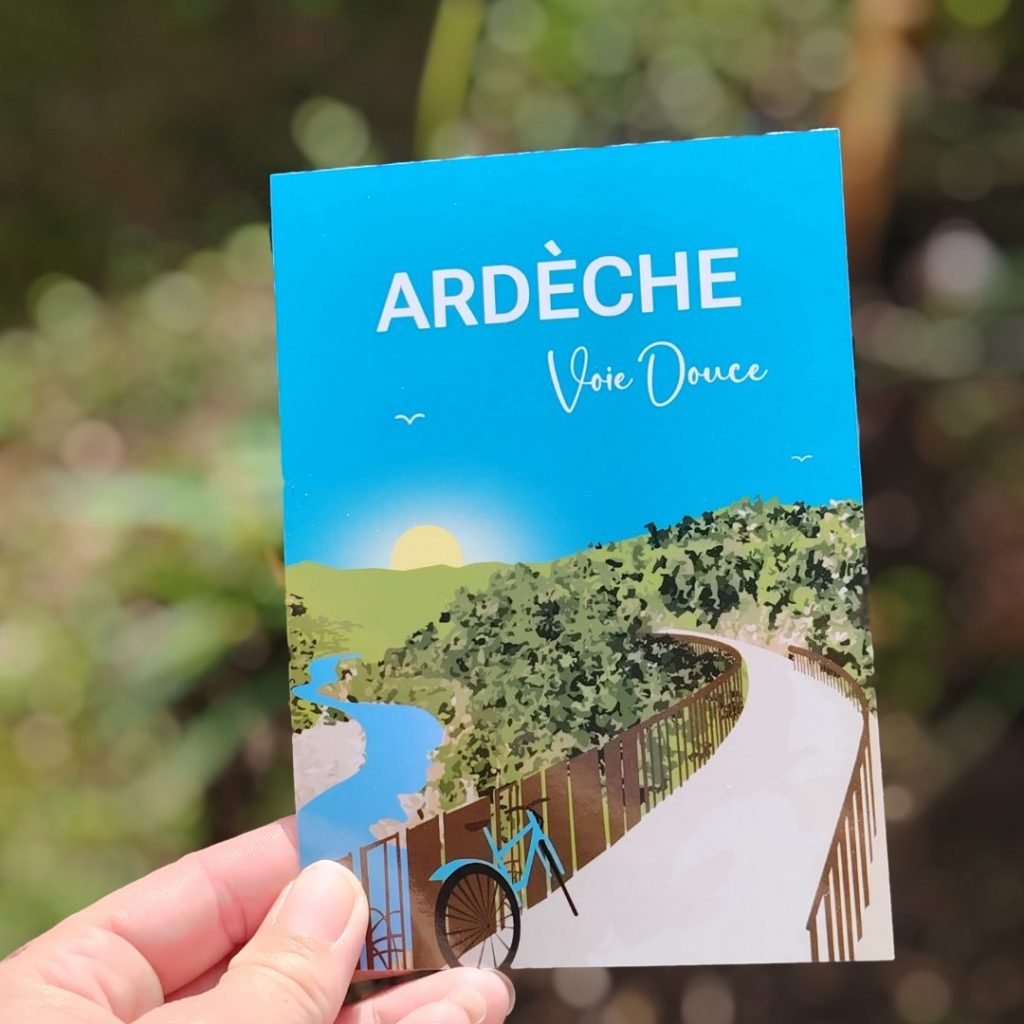Carte postale Voie douce