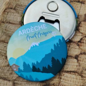 Magnet décapsuleur Mont Mézenc