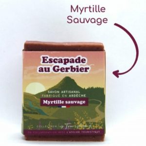 Savon Myrtille Sauvage « Escapade au Gerbier » – Collection « les Touristiques »