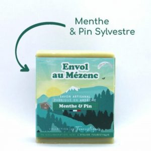 Savon Menthe Pin « Envol au Mézenc » – Collection "les Touristiques »