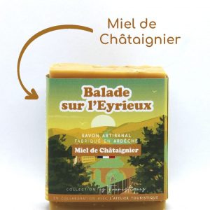 Savon Miel de Châtaignier « Balade sur l’Eyrieux » – Collection « les Touristiques »