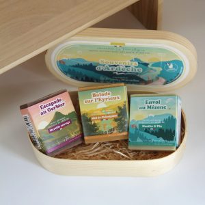 Coffret Souvenir d’Ardèche – Collection « les Touristiques »