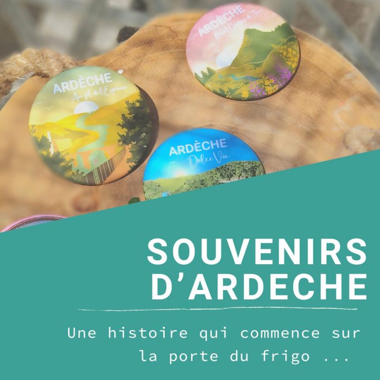 Lire la suite à propos de l’article Souvenirs d’Ardèche : une histoire qui commence sur la porte du frigo