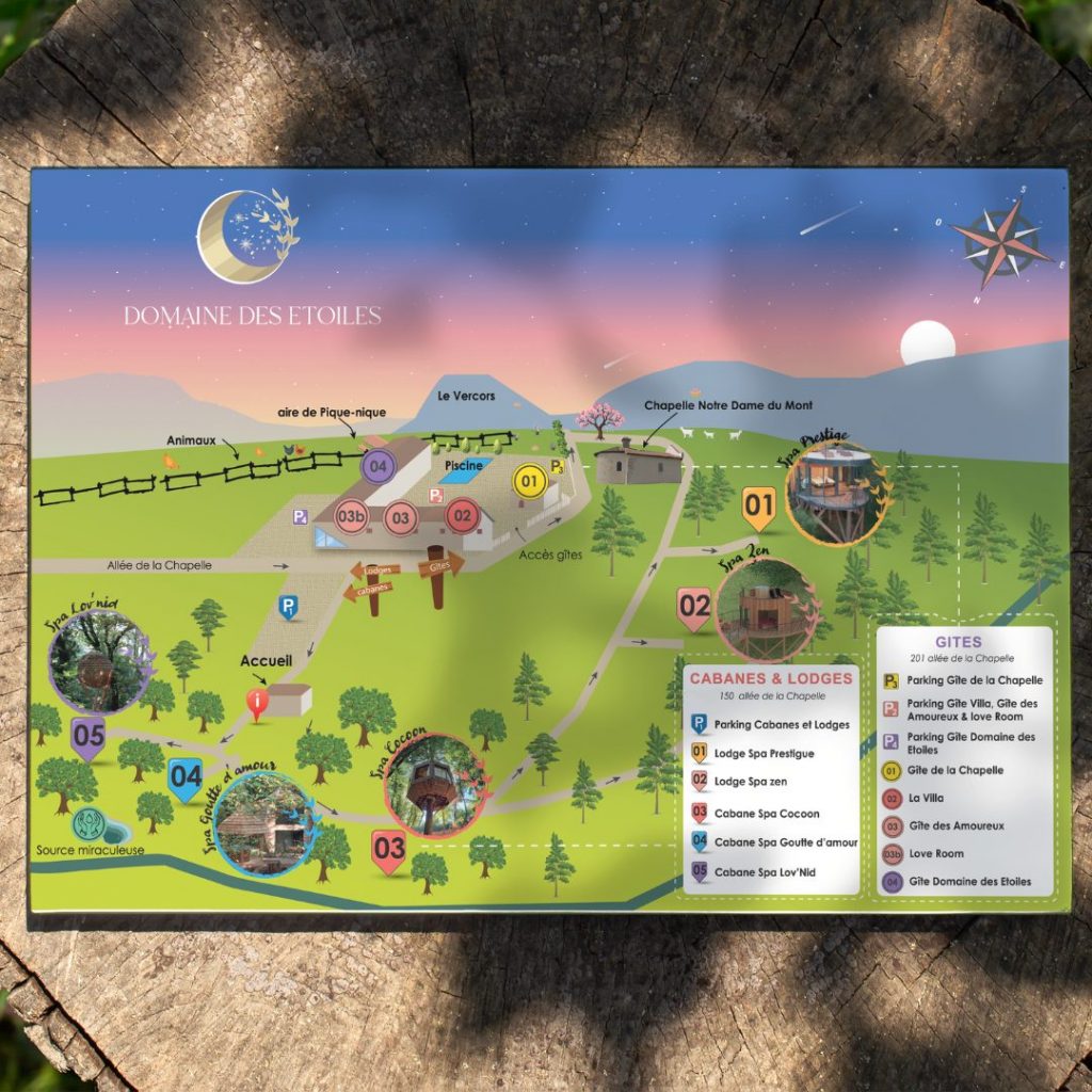 Plan Domaine des Etoiles