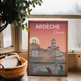 Poster Privas- Ardèche