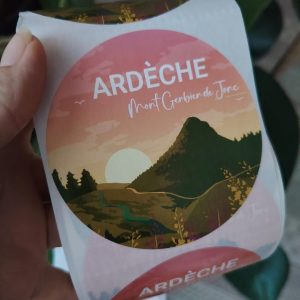 Autocollant Mont Gerbier de Jonc