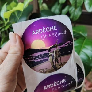 autocollant col de l escrinet