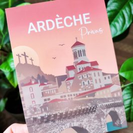 Carte Postale Privas