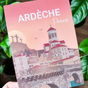 carte postale Privas