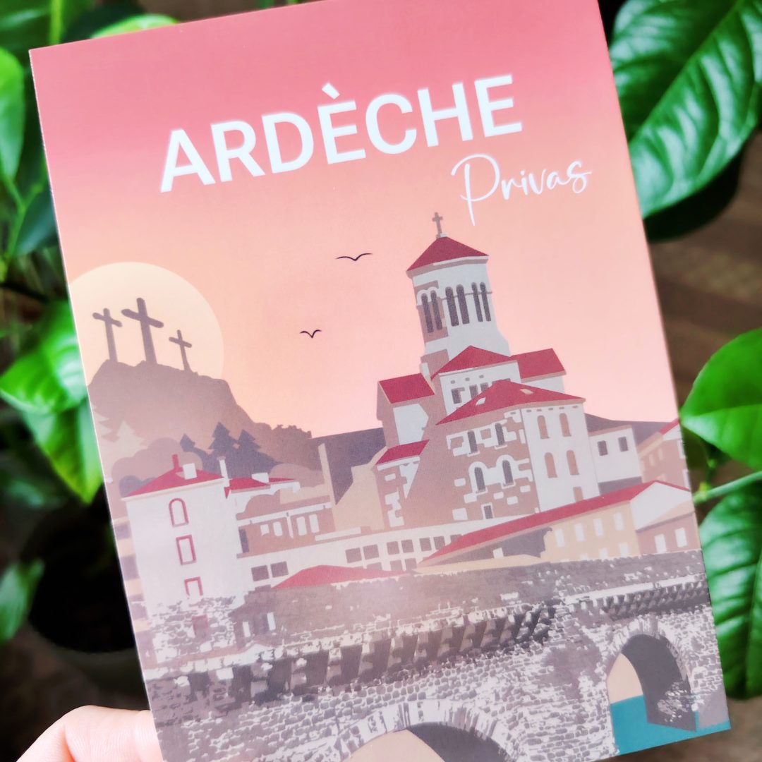 carte postale Privas
