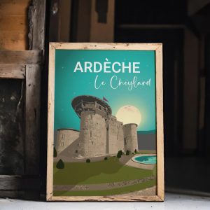 Poster du Cheylard Ardèche