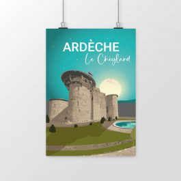 Poster Le Cheylard – Ardèche