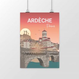 Poster Privas- Ardèche
